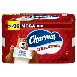 Charmin Ultra Strong Toilet Paper - 24 Mega Rolls