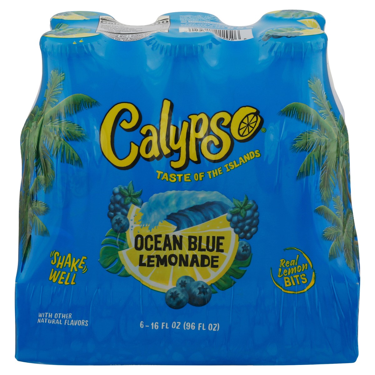 slide 10 of 11, Calypso Ocean Blue Lemonade, 6Pk, 16 fl oz