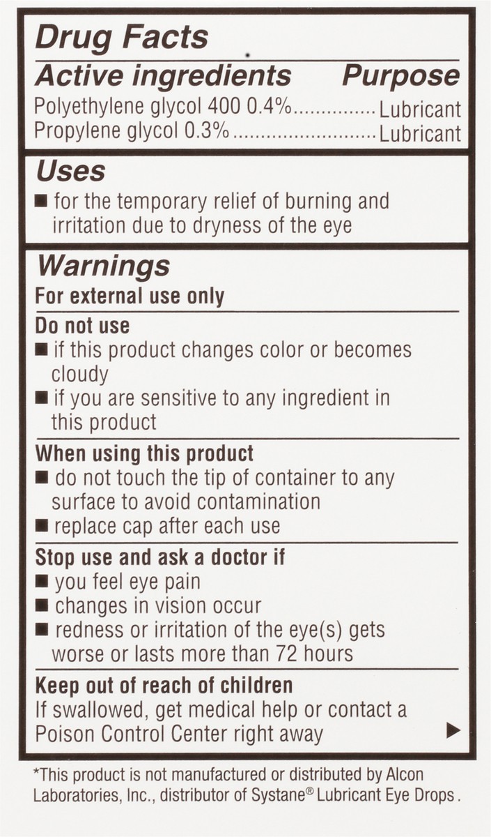 slide 9 of 15, TopCare Health Lubricant Eye Drops 0.5 fl oz, 0.5 fl oz