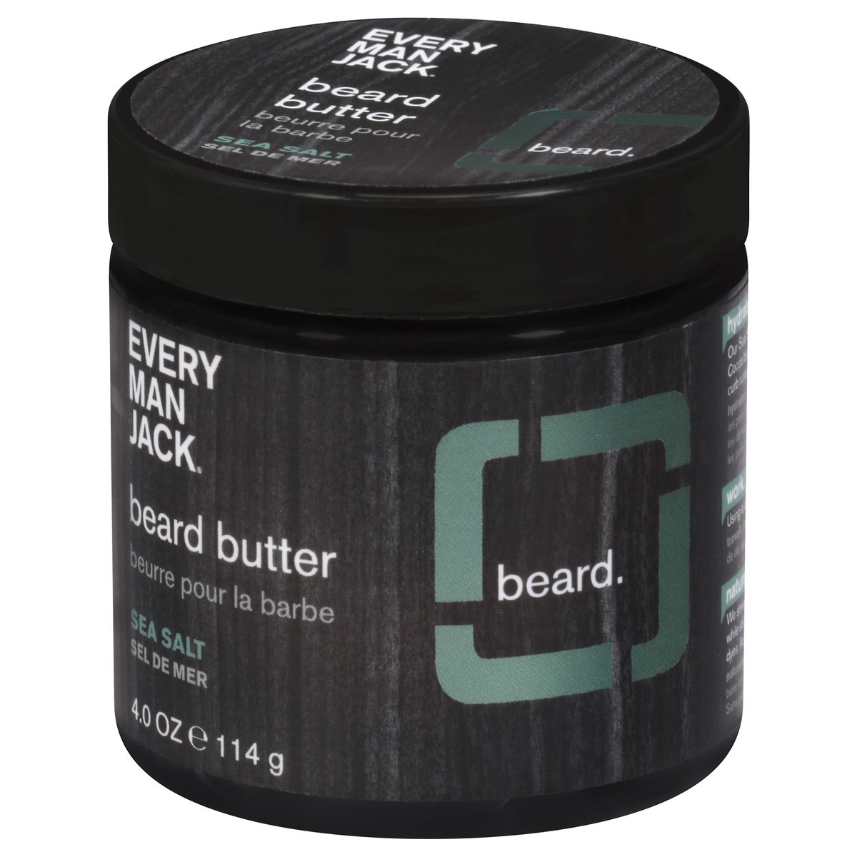 slide 10 of 13, Every Man Jack Sea Salt Beard Butter, 4 oz