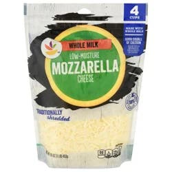 Giant Traditionally Shredded Whole Milk Mozzarella Cheese