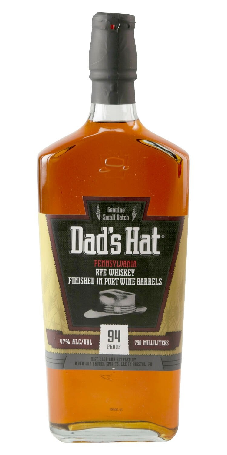 slide 1 of 1, Dad's Hat Port Finished Rye Whiskey, 750 ml