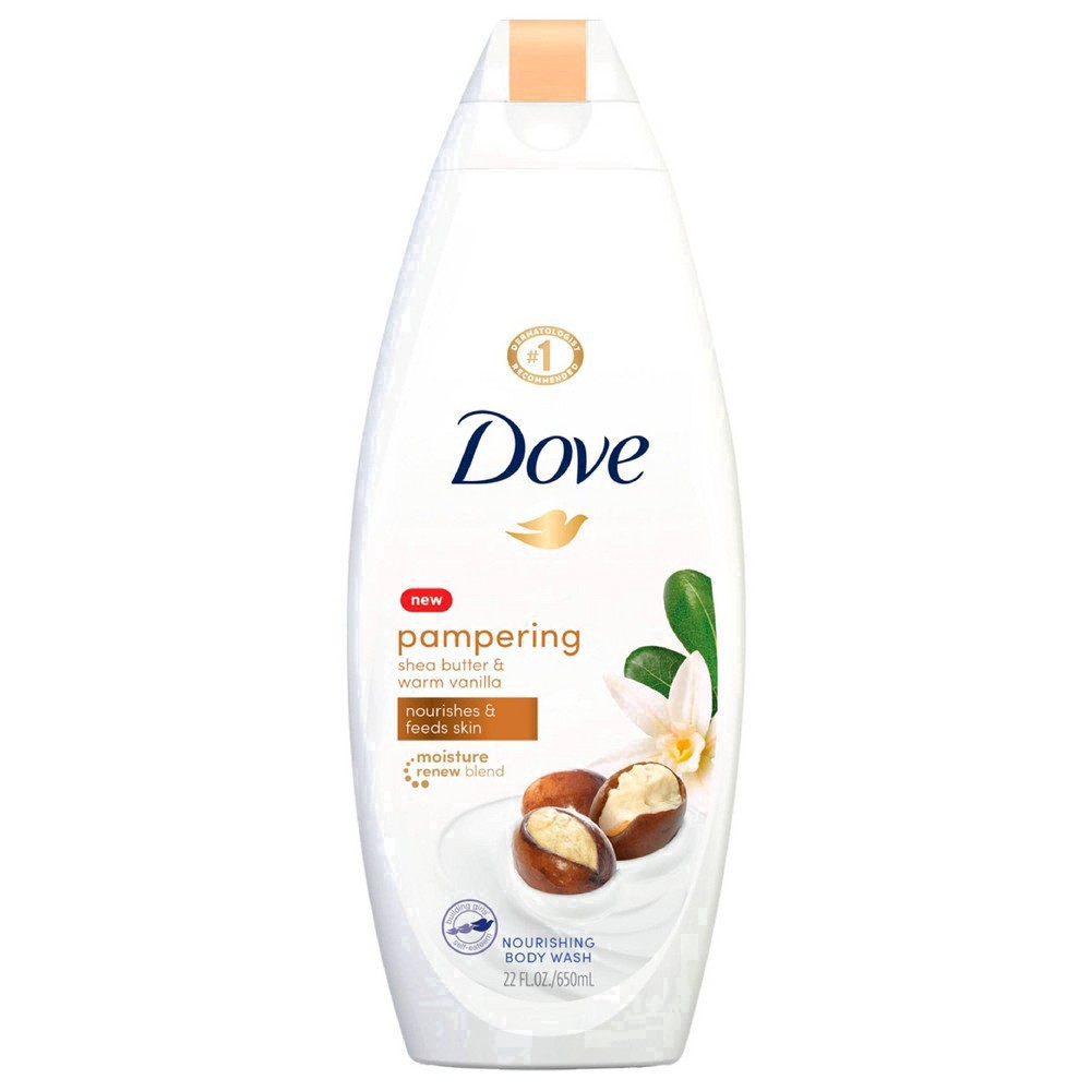 slide 22 of 52, Dove Purely Pampering Shea Butter And Warm Vanilla Body Wash, 22 oz