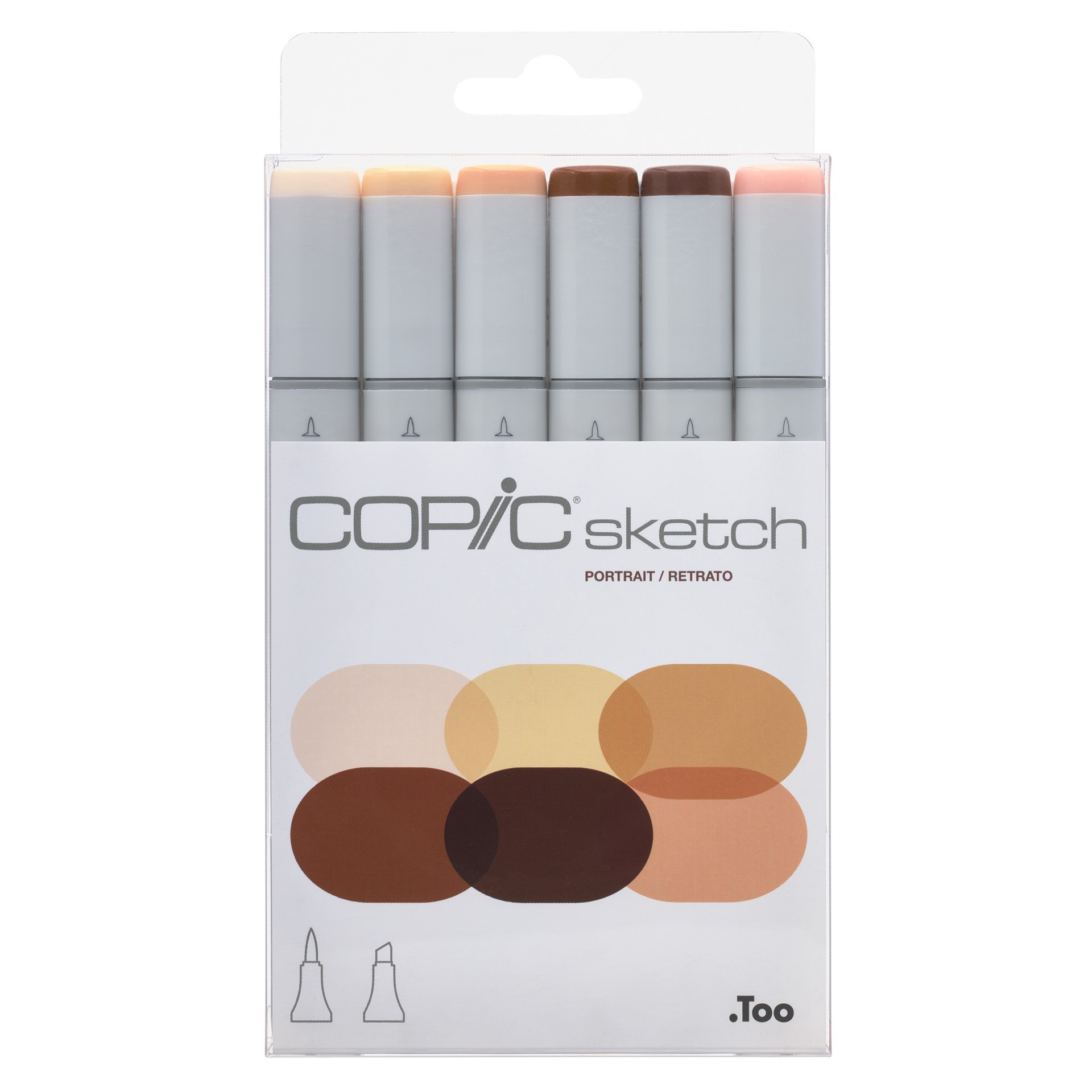 slide 2 of 3, Copic Skintones 1 Sketch Marker Set, 1 ct