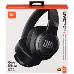 JBL Live Wireless Noise Cancelling Headphones - Black