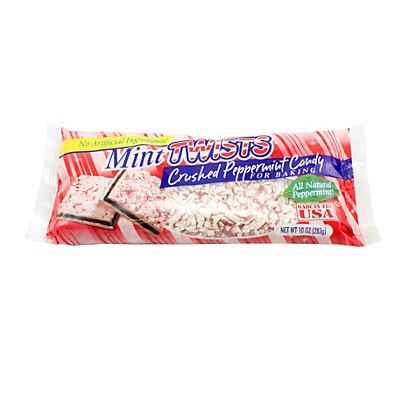 slide 1 of 1, Atkinson's Mint Twists Crushed Peppermint Candy, 8 oz