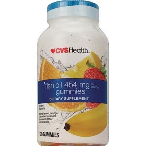 slide 1 of 1, CVS Health Fish Oil Gummies, 120 Ct, 1 ct