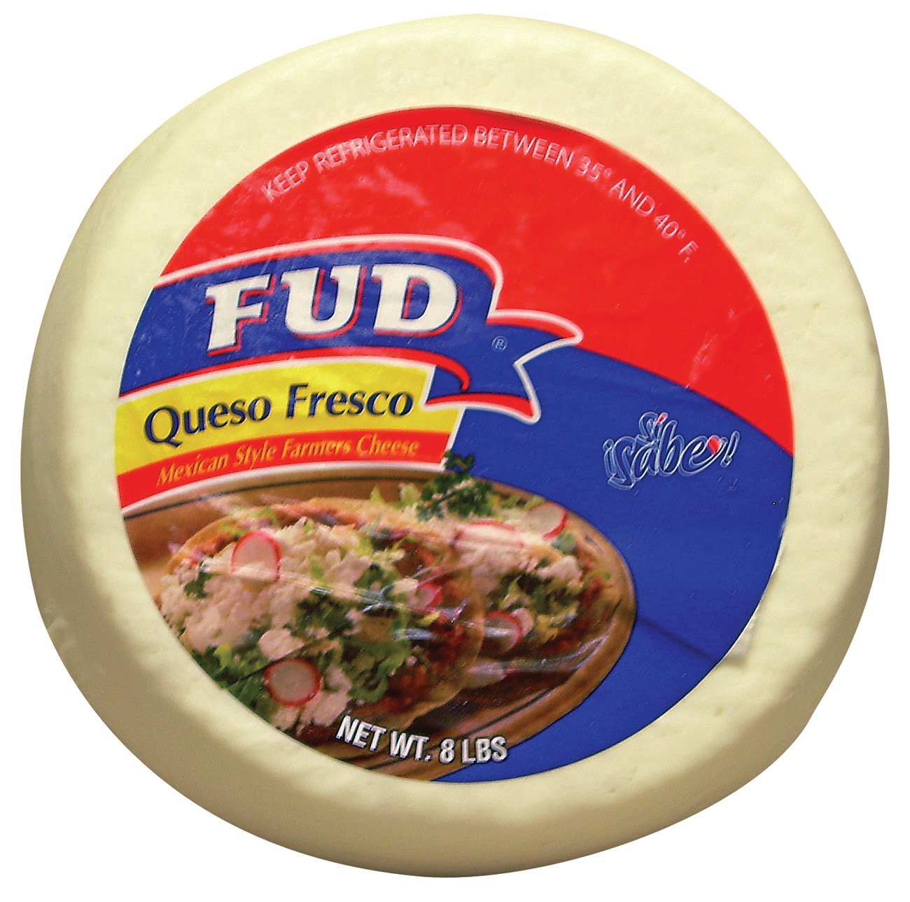 slide 1 of 1, FUD Natural Queso Fresco Sold By The - per lb, per lb