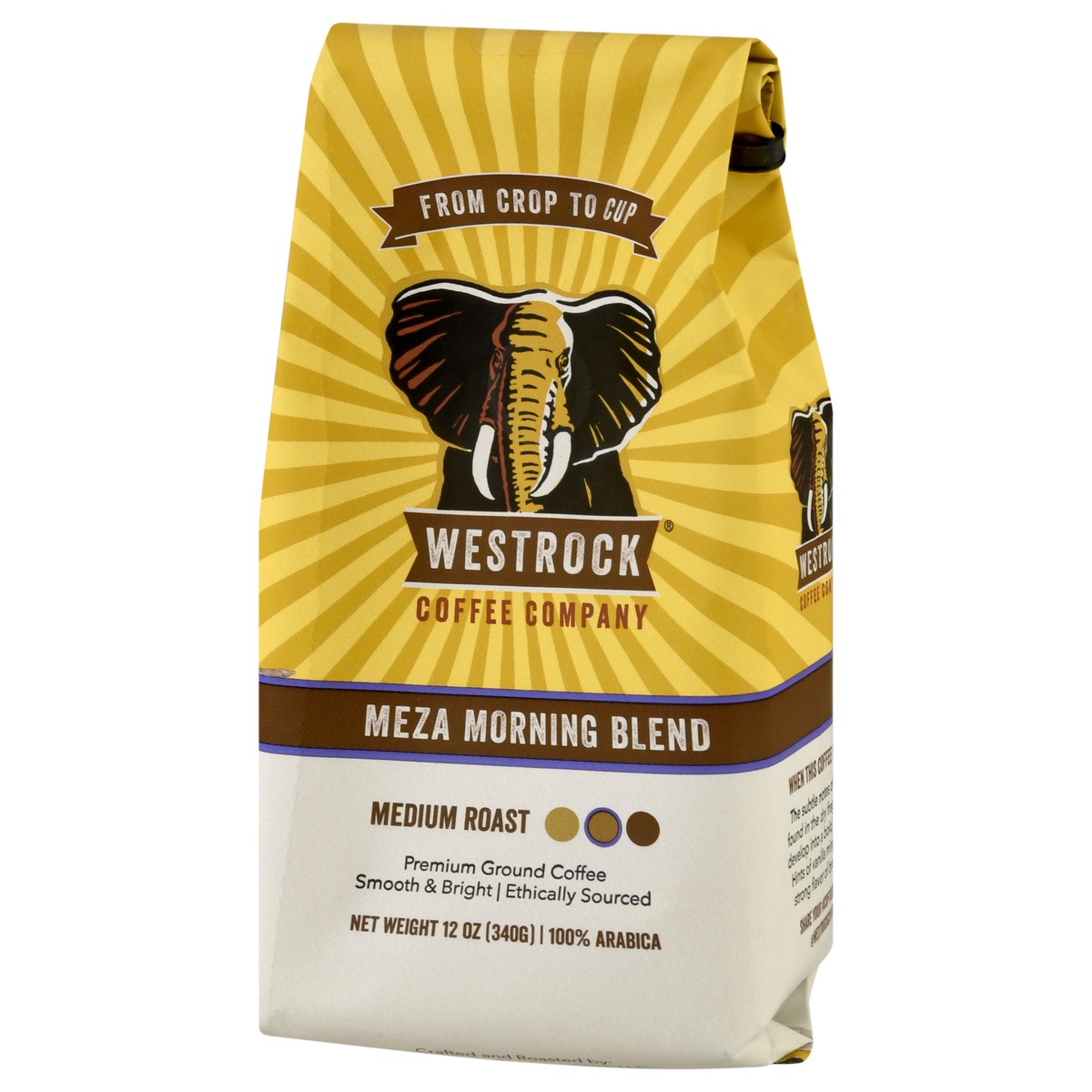 slide 2 of 9, Westrock Coffee Westrock Meza Morning Blend Medium Roast 100% Arabica Coffee - 12 oz, 12 oz