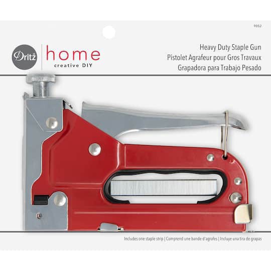 slide 1 of 4, Dritz Home Heavy Duty Staple Gun, 100 staples