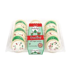 Kimberley's Bakeshoppe Bakeshoppe Green & White Frosted Xmas Cookies