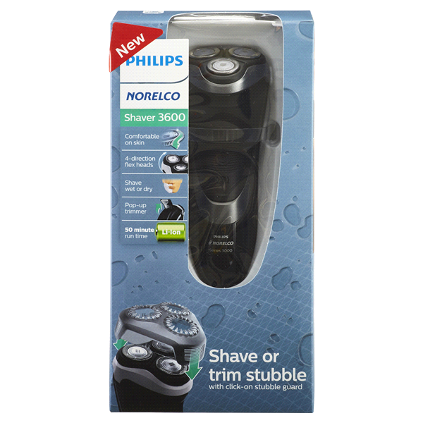 slide 1 of 1, Philips Norelco Shaver 3600, 1 ct