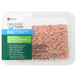 SE Grocers Naturally Better Ground Tky Breast