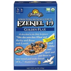 Ezekiel 4:9 Sprouted Crunchy Golden Flax Cereal 16 oz
