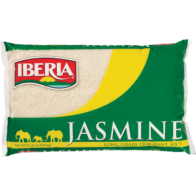 slide 1 of 1, Iberia Long Grain Jasmine Rice, 10 lb