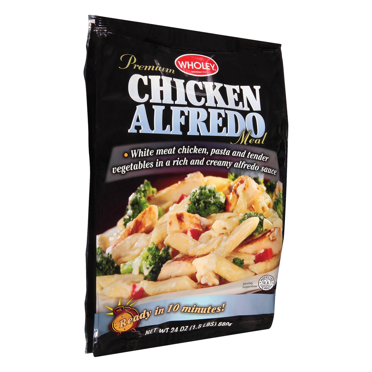 slide 2 of 10, Wholey Skillet Meals Chicken Alfredo, 24 oz