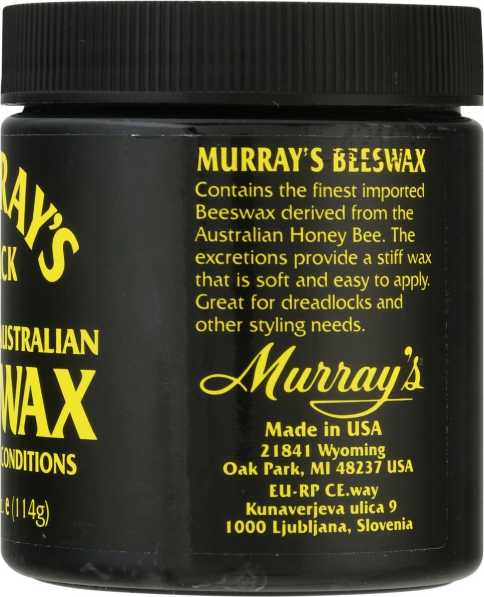 slide 3 of 12, Murray's Black 100% Pure Australian Beeswax 4 oz, 4 oz