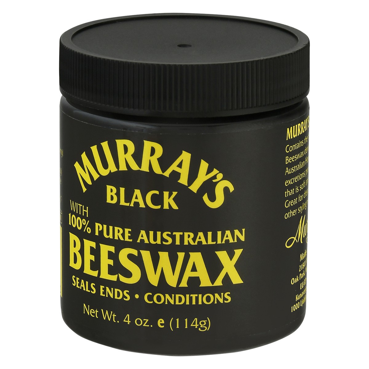 slide 12 of 12, Murray's Black 100% Pure Australian Beeswax 4 oz, 4 oz