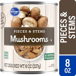 Kroger Mushroom Pieces and Stems