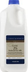 Lunds & Byerlys Milk - 1/2 gal