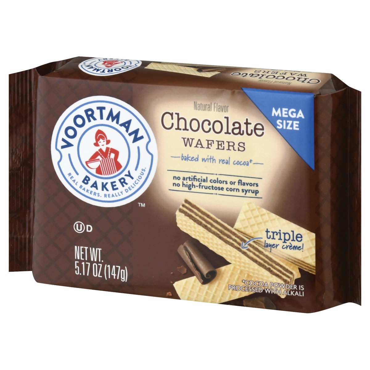 slide 10 of 10, Voortman Bakery Mega Size Chocolate Wafers 5.17 oz, 5.17 oz