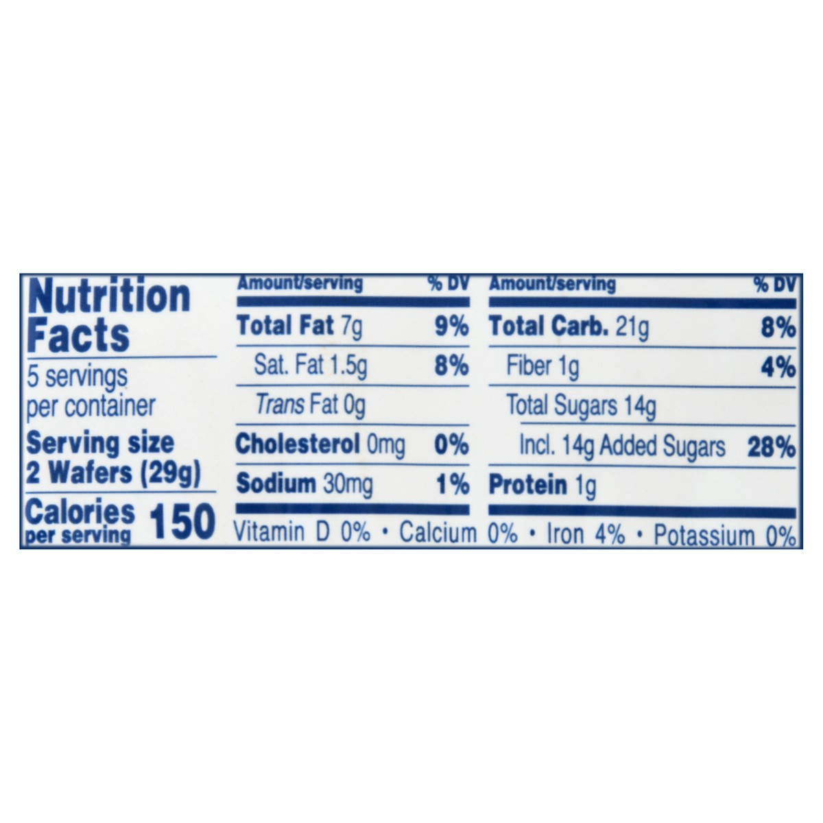 slide 5 of 10, Voortman Bakery Mega Size Chocolate Wafers 5.17 oz, 5.17 oz
