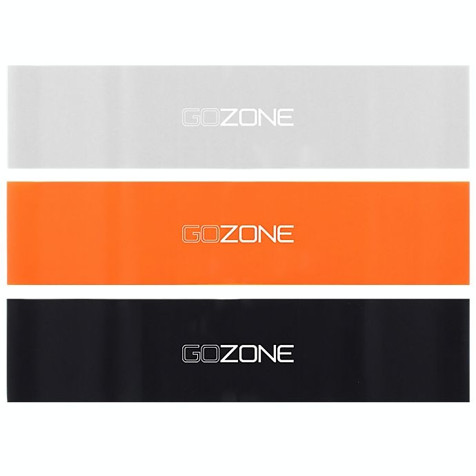 Gozone 3pk Flat Resistance Bands EA 1 ct Shipt