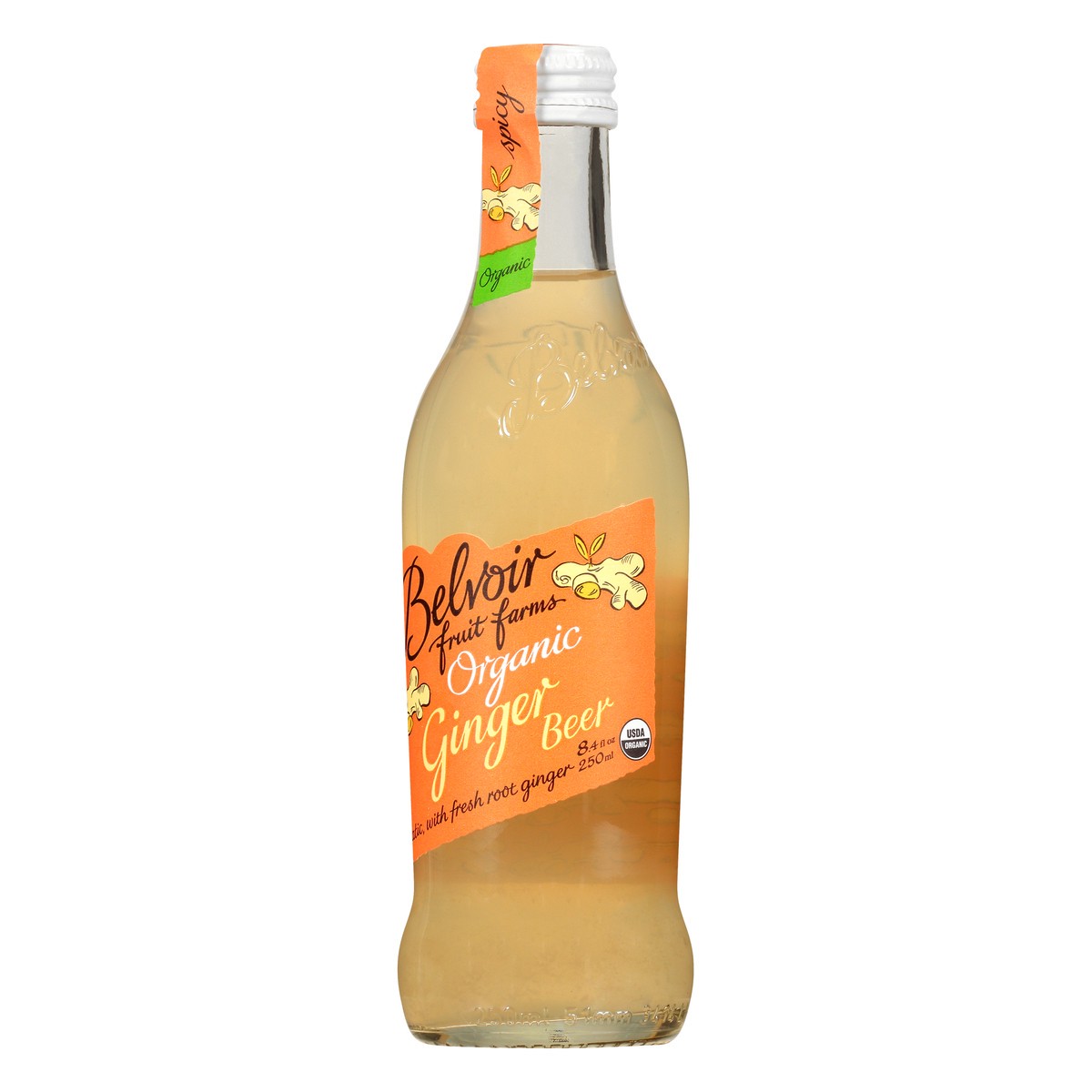 slide 2 of 13, Belvoir Organic Spicy Ginger Beer - 8.4 oz, 8.4 oz