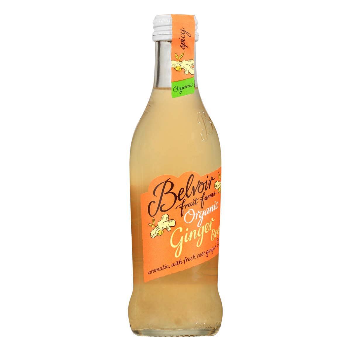 slide 7 of 13, Belvoir Organic Spicy Ginger Beer - 8.4 oz, 8.4 oz