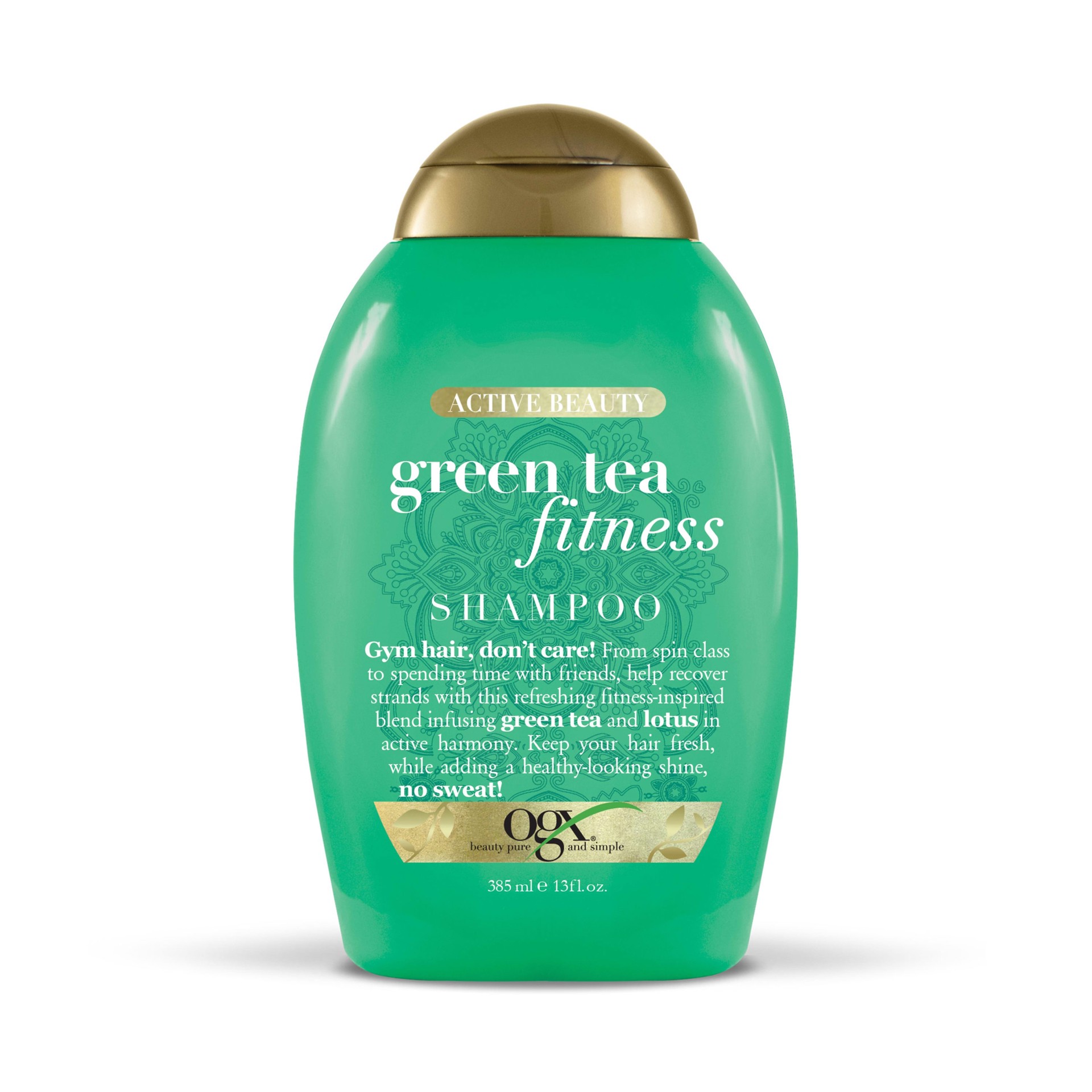 slide 3 of 5, OGX Active Beauty Green Tea Fitness Shampoo, 13 Oz, 13 oz