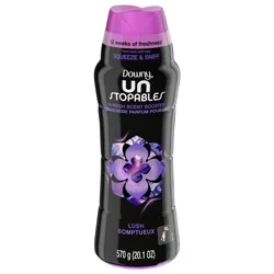 Downy Unstopables In-Wash Laundry Scent Booster Beads, Lush, 20.1 oz