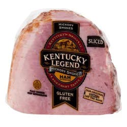 Kentucky Legend Fully Cooked Hickory Smoked Ham Quarter Sliced