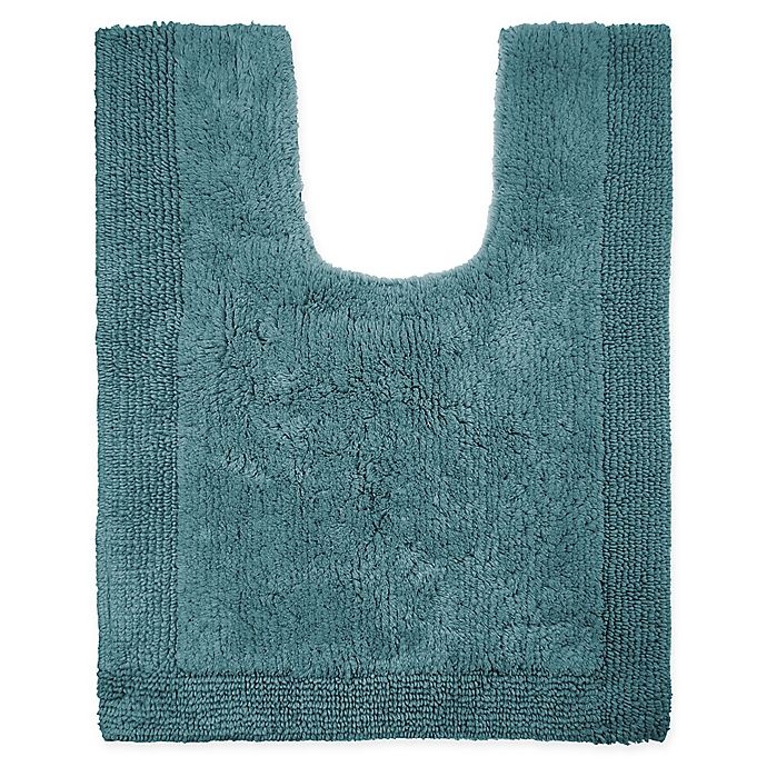 slide 1 of 1, Wamsutta Ultra Fine Reversible Contour Bath Rug - Teal, 1 ct