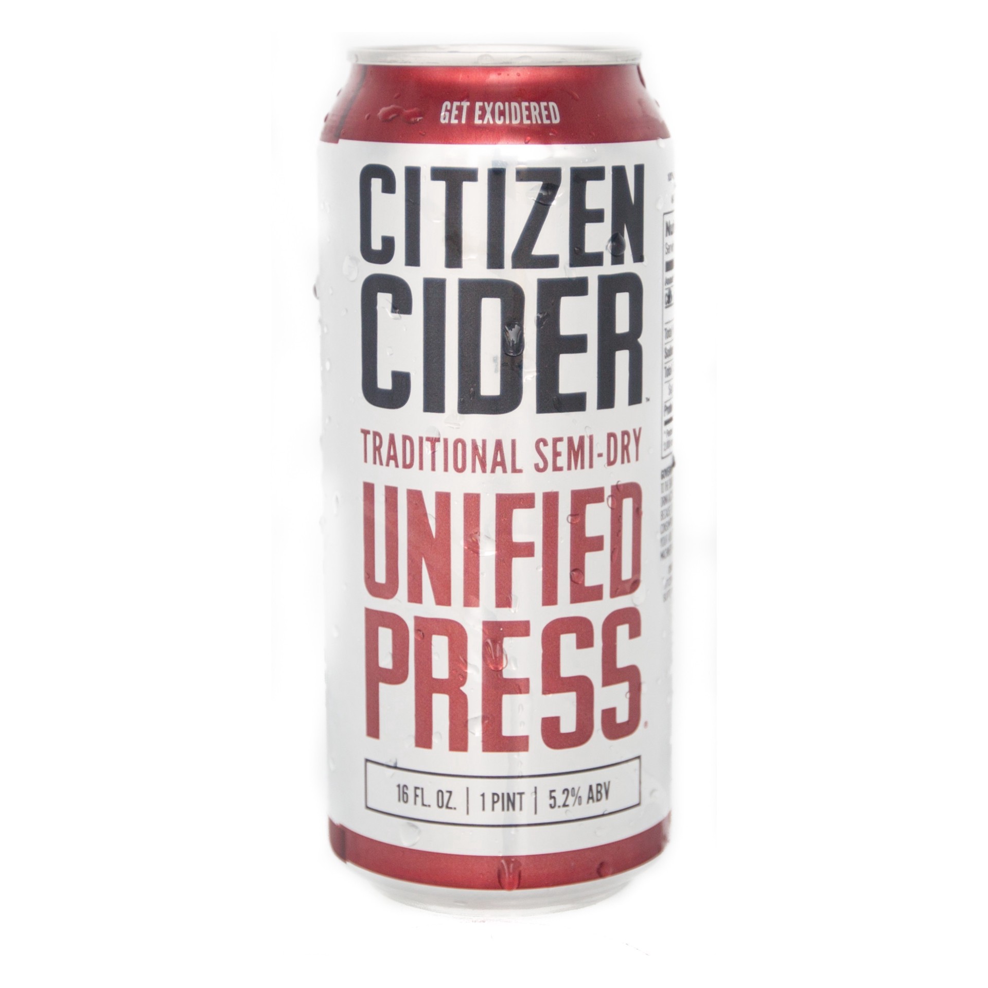 slide 2 of 2, Citizen Cider Original Craft Unified Press Cider 4 - 16 fl oz Cans, 4 ct