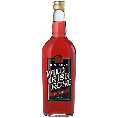 slide 1 of 1, Richard's Wild Irish Rose Red Wine, 750 ml