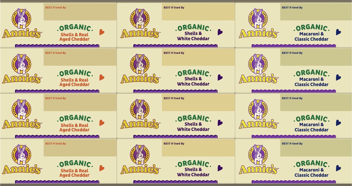 slide 8 of 14, Annie's Organic Mac and Cheese Variety Pack, 12 ct