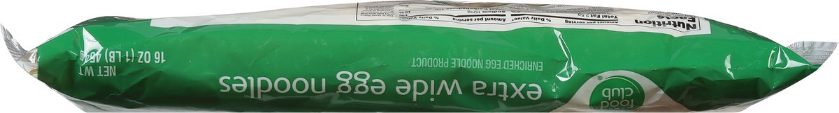slide 5 of 16, Food Club Extra Wide Egg Noodles 16 oz, 16 oz