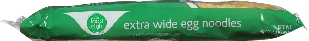 slide 11 of 16, Food Club Extra Wide Egg Noodles 16 oz, 16 oz