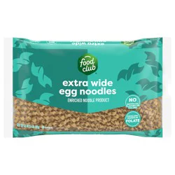 Food Club Extra Wide Egg Noodles 16 oz