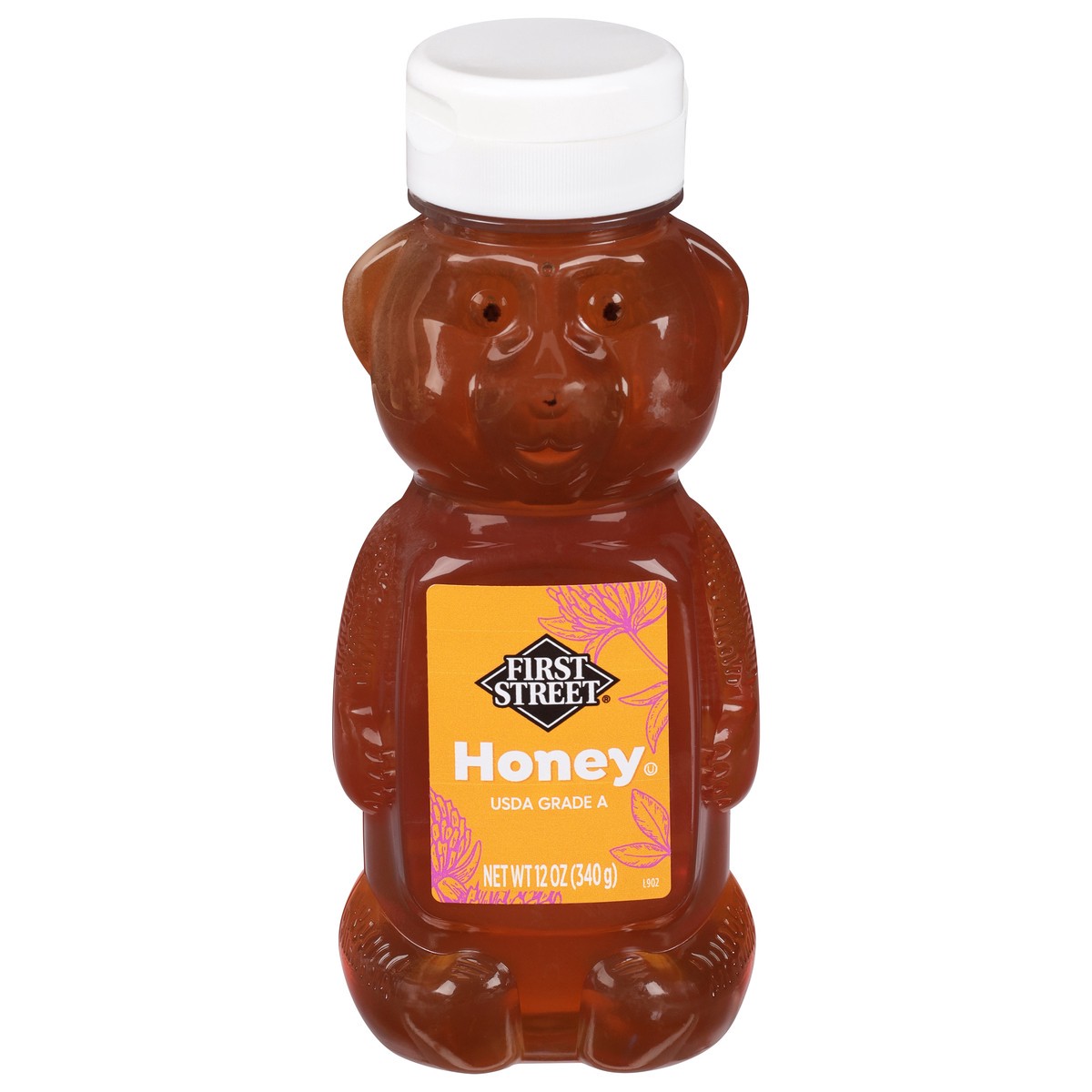 slide 2 of 14, First Street Honey 100% Pure Clover, 12 oz