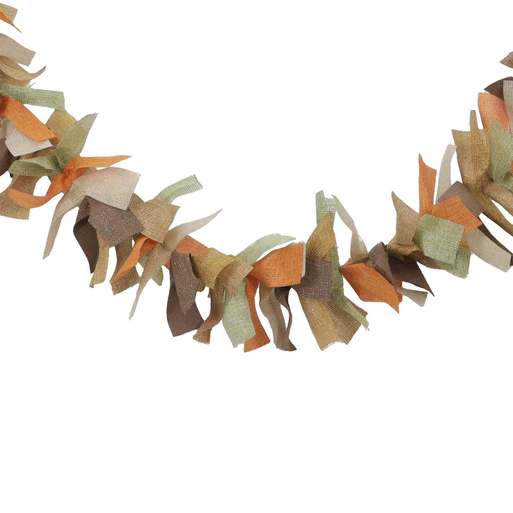 slide 2 of 2, 6ft. Fall Fabric Garland By Ashland, 6 ft