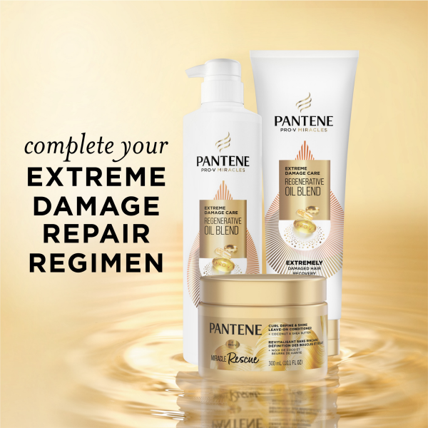 slide 28 of 29, Pantene Pro-V Miracle Rescue Curl Define & Shine Leave-On Conditioner, 10.1 Oz, 10.1 oz