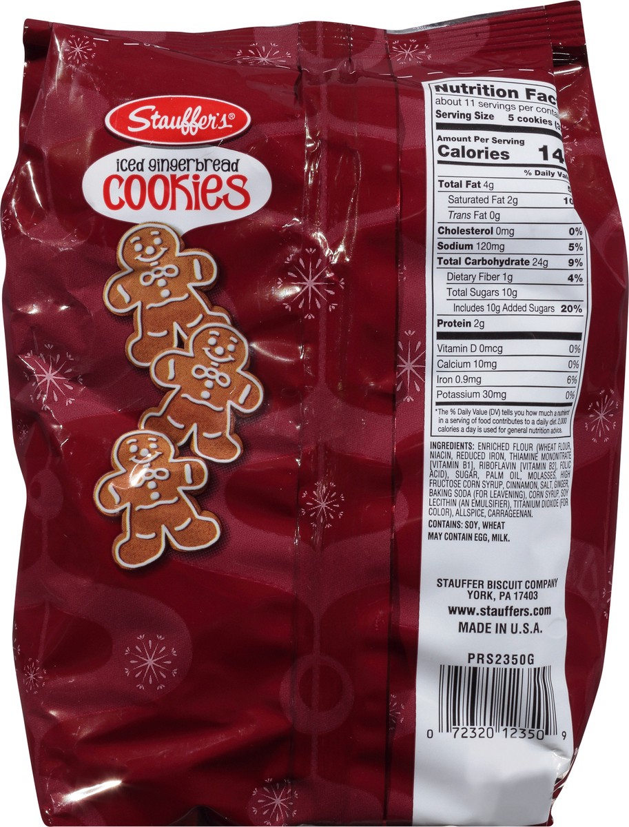 slide 7 of 9, Stauffer's Iced Gingerbread Cookies, 12 oz