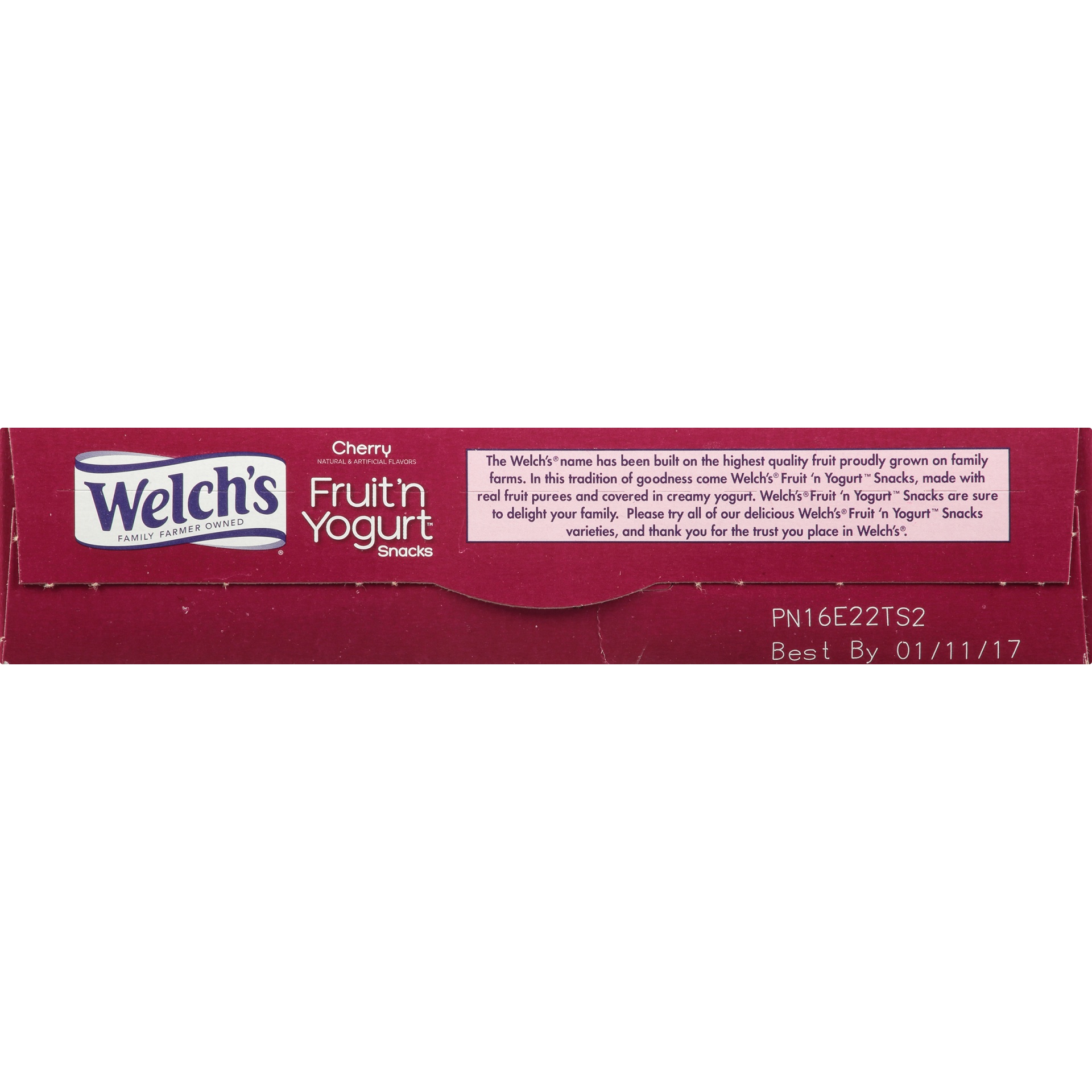 slide 5 of 9, Welch's Cherry Fruit 'n Yogurt Snacks, 8 ct; 0.8 oz