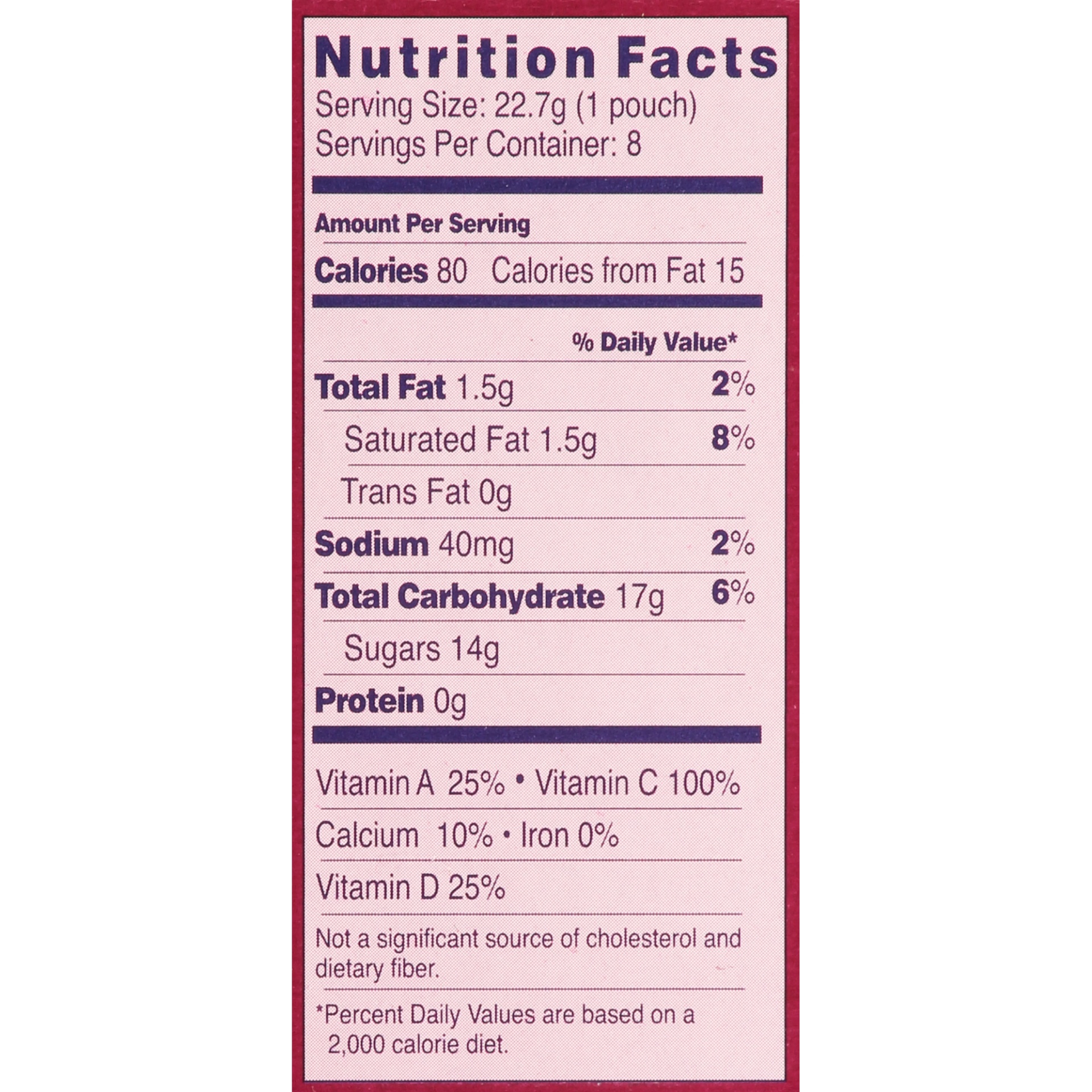 slide 8 of 9, Welch's Cherry Fruit 'n Yogurt Snacks, 8 ct; 0.8 oz