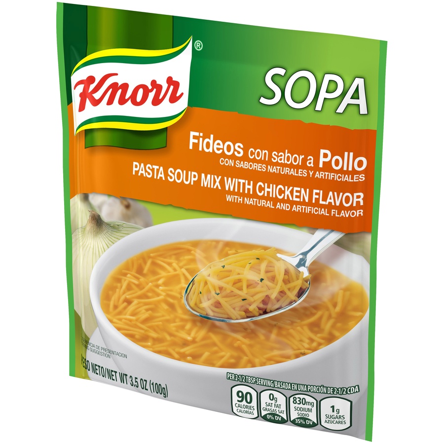 slide 3 of 5, Knorr Chicken Flavored Pasta Soup Mix, 3.5 oz