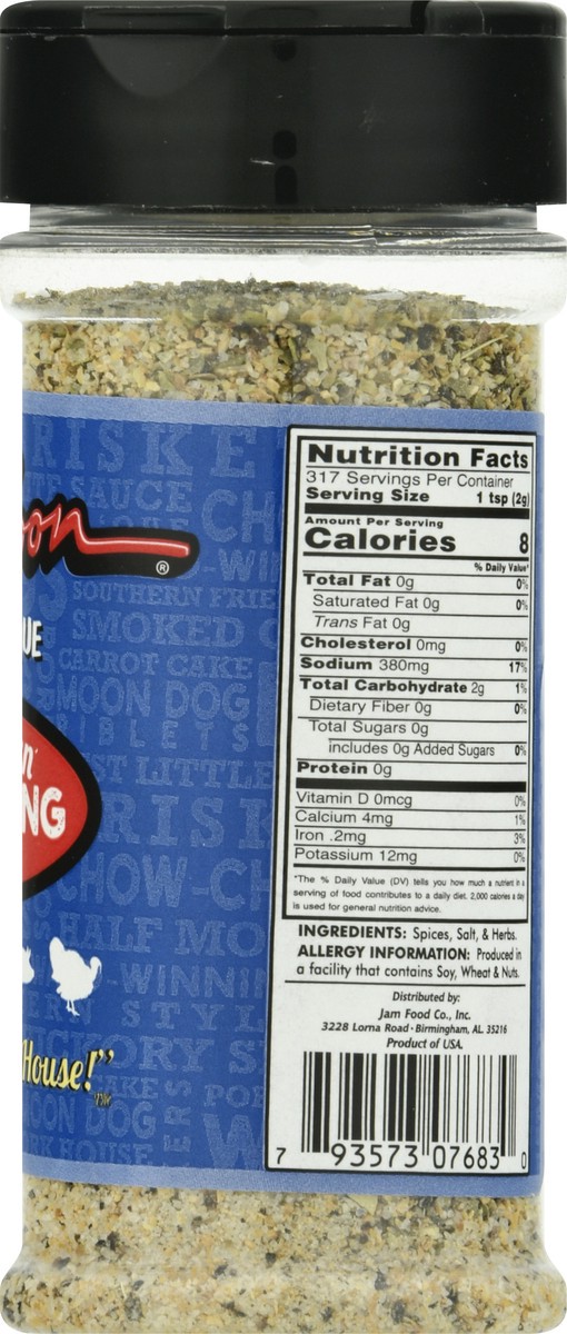 slide 4 of 12, Full Moon Southern Bar-B-Que Southern Seasoning 7 oz, 7 oz