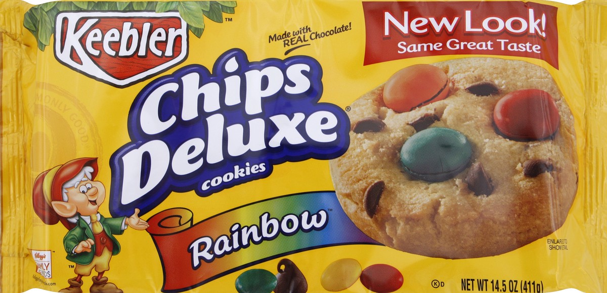 slide 5 of 6, Keebler Chips Deluxe Rainbow Cookies, 14.5 oz