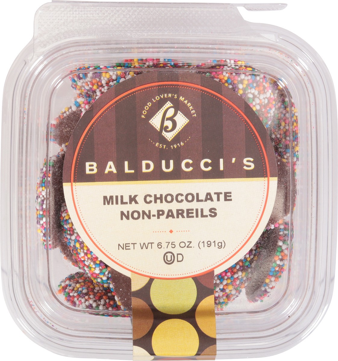 slide 8 of 13, Bal Milk Choc Nonpariels - 6.75 oz, 6.75 oz