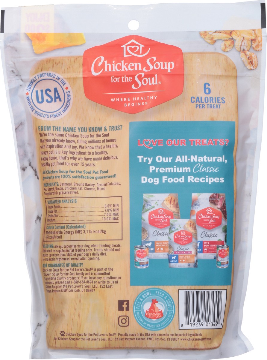 slide 8 of 10, Chicken Soup For The Soul Crunchy Bites Dog Treats 12 oz, 12 oz